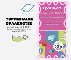 Tupperware dubbele zegels ! 